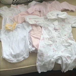0-3 mth onesies and bodysuits